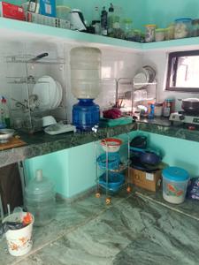 Kitchen Image of 200 Sq.ft 1 RK Studio for rent in Munirka New Delhi for Rs. 8500