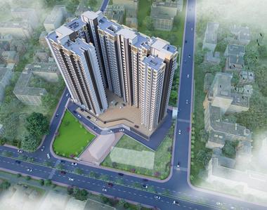 Image of 679 Sq.ft 1 BHK Apartment / Flat for sale in SS Balaji Sarvoday A Wing B Wing And E Wing, Dombivli East, Thane for Rs. 5150000