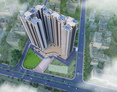 Image of 955 Sq.ft 2 BHK Apartment / Flat for sale in SS Balaji Sarvoday A Wing B Wing And E Wing, Dombivli East, Thane for Rs. 6775000