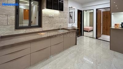 Kitchen Image of 1209 Sq.ft 2 BHK Apartment / Flat for rent in Bhavyaraj Residency, Palanpur Surat for Rs. 18000