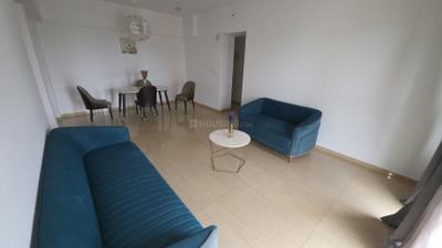 Living Room Image of 1200 Sq.ft 1 BHK Apartment / Flat for rent in Lodha Belmondo, Gahunje Pune for Rs. 29999