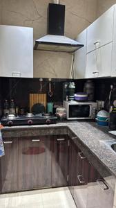 Kitchen Image of 400 Sq.ft 1 RK Builder Floor for rent in Ramesh Nagar New Delhi for Rs. 17000