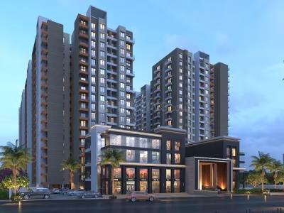 Image of 825 Sq.ft 2 BHK Apartment / Flat for sale in Sonigara Dwaarka World Phase 1, Moshi, Pune for Rs. 5700000