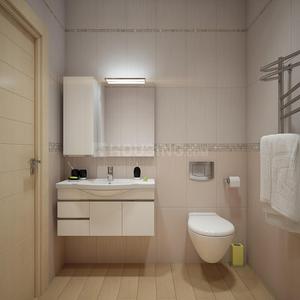 Bathroom Image of 1100 Sq.ft 2.5 BHK Apartment / Flat for sale in Heena Gokul Namiella, Vile Parle West Mumbai for Rs. 35000000