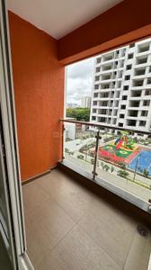 Balcony Image of 1150 Sq.ft 2 BHK Apartment / Flat for rent in Vishal Leela Heights, Wakad Pune for Rs. 27000