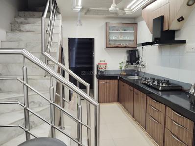 Kitchen Image of 720 Sq.ft 3 BHK Duplex for sale in Parkland Ocean Enclave, Sadguru Nagar Rajkot for Rs. 8800000