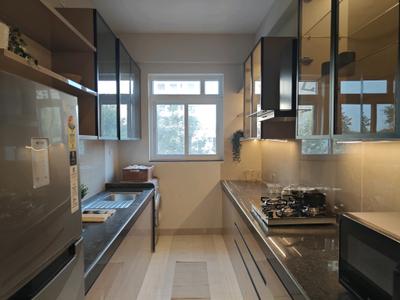 Kitchen Image of 1050 Sq.ft 3 BHK Apartment / Flat for sale in Purva Clermont Wing A, Chembur Mumbai for Rs. 42500000