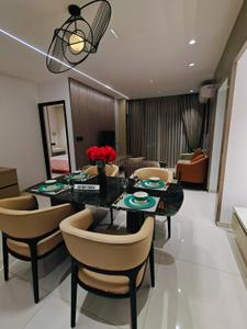 Living Room Image of 1255 Sq.ft 3 BHK Apartment / Flat for sale in Candeur Eternia, Bachupally Hyderabad for Rs. 10845681