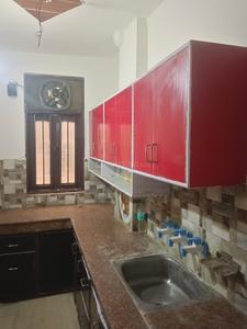 Kitchen Image of 600 Sq.ft 2 BHK Builder Floor for rent in Uttam Nagar New Delhi for Rs. 12600