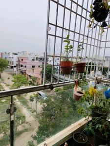 Balcony Image of 815 Sq.ft 2 BHK Apartment / Flat for sale in Pearl Castle, Thoraipakkam Chennai for Rs. 8200000