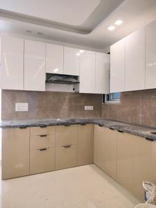 Kitchen Image of 1200 Sq.ft 3 BHK Builder Floor for rent in Rajpur New Delhi for Rs. 27000