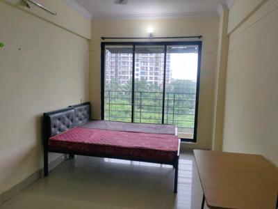 Living Room Image of 650 Sq.ft 1 BHK Apartment / Flat for rent in Airoli Navi Mumbai for Rs. 22500