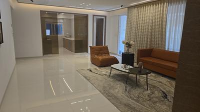 Living Room Image of 2550 Sq.ft 4 BHK Apartment / Flat for sale in Mohar The Luxe Towers Building I And J, Gokhalenagar Pune for Rs. 40000000