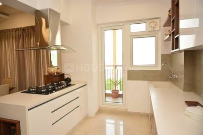 Kitchen Image of 1446 Sq.ft 3 BHK Apartment / Flat for sale in Rishita Manhattan, Gomti Nagar Lucknow for Rs. 14000000