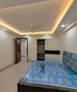 Bedroom Image of 798 Sq.ft 2 BHK Builder Floor for rent in Saket New Delhi for Rs. 15500