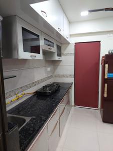 Kitchen Image of 1485 Sq.ft 3 BHK Apartment / Flat for sale in South Bopal Ahmedabad for Rs. 9800000