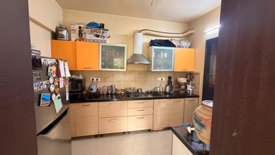 Kitchen Image of 1460 Sq.ft 2 BHK Apartment / Flat for sale in Park Royale, Rahatani Pune for Rs. 14600000
