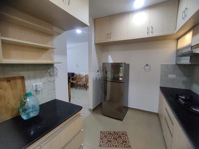 Kitchen Image of 1192 Sq.ft 3 BHK Apartment / Flat for rent in Godrej E City, Electronic City Bengaluru for Rs. 43000