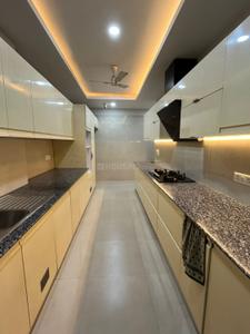 Kitchen Image of 1950 Sq.ft 3 BHK Builder Floor for rent in Sector 22 Gurgaon for Rs. 51000