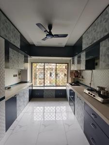 Kitchen Image of 630 Sq.ft 1 BHK Apartment / Flat for sale in Thane West Thane for Rs. 13200000