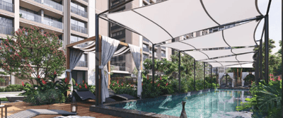 Image of 2106 Sq.ft 3 BHK Apartment / Flat for sale in PDPU Road, Gandhinagar for Rs. 9800000