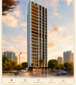 Image of 1200 Sq.ft 2 BHK Apartment / Flat for sale in Nerul, Navi Mumbai for Rs. 18500000