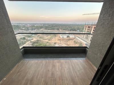 Balcony Image of 2100 Sq.ft 3 BHK Apartment / Flat for rent in Keshav Elitus, Randesan Gandhinagar for Rs. 28000