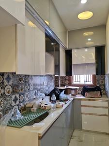 Kitchen Image of 600 Sq.ft 2 BHK Apartment / Flat for sale in Dwarka Mor New Delhi for Rs. 4400000