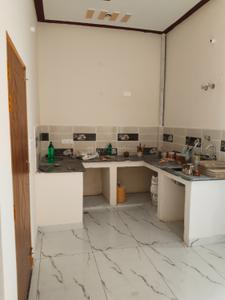 Kitchen Image of 1200 Sq.ft 3 BHK Builder Floor for rent in Sudhowala Dehradun for Rs. 18000