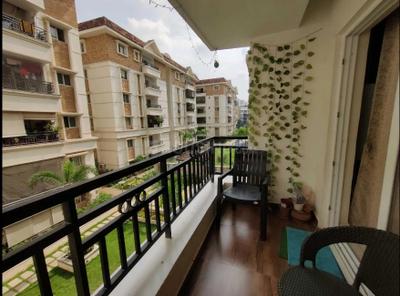 Balcony Image of 1766 Sq.ft 3 BHK Apartment / Flat for sale in Hallmark Empyrean, Puppalaguda Hyderabad for Rs. 18500000