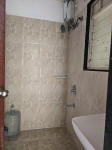 Common Bathroom Image of 500 Sq.ft 1 BHK Apartment / Flat for rent in VTP Purvanchal, Kesnand Pune for Rs. 13000