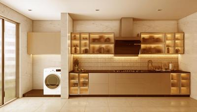 Kitchen Image of 2665 Sq.ft 4 BHK Builder Floor for sale in Laburnum Victory Floors 89, Sector 89 Gurgaon for Rs. 24500000