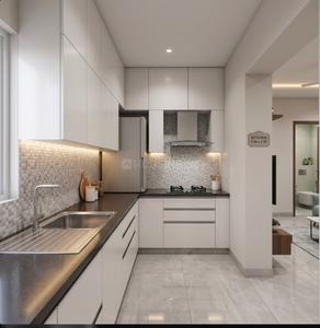 Kitchen Image of 610 Sq.ft 1 BHK Apartment / Flat for sale in Harigram Navi Mumbai for Rs. 4000000