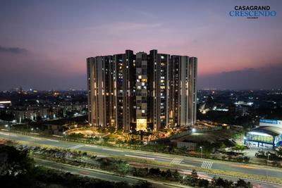 Image of 1599 Sq.ft 3 BHK Apartment / Flat for rent in Casagrand Crescendo, Mogappair, Chennai for Rs. 70000