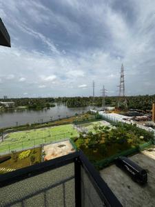 Balcony Image of 575 Sq.ft 1 BHK Apartment / Flat for rent in Vyttila Kochi for Rs. 35000