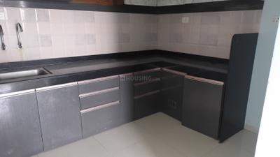 Kitchen Image of 1010 Sq.ft 2 BHK Apartment / Flat for rent in Yashada Splendid Courtyard, Lohegaon Pune for Rs. 26000