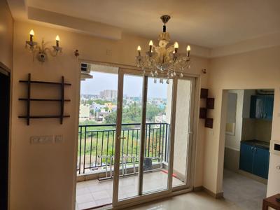 Hall Image of 599 Sq.ft 1 BHK Apartment / Flat for rent in Prestige Bella Vista, Iyyappanthangal Chennai for Rs. 30000