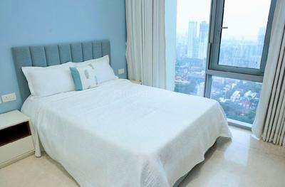 Bedroom Image of 1200 Sq.ft 3 BHK Apartment / Flat for rent in Piramal Aranya, Byculla Mumbai for Rs. 199999