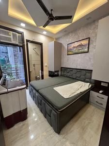 Bedroom Image of 460 Sq.ft 2 BHK Builder Floor for rent in Dwarka Mor New Delhi for Rs. 22000