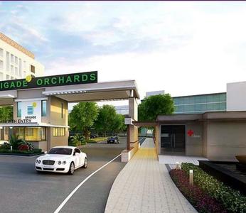 Image of 1080 Sq.ft 2 BHK Apartment / Flat for rent in Brigade Orchards, Devanahalli, Bengaluru for Rs. 35000