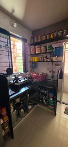 Kitchen Image of 400 Sq.ft 1 BHK Apartment / Flat for sale in Uttran Surat for Rs. 1400000