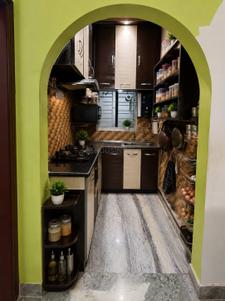 Kitchen Image of 850 Sq.ft 2 BHK Builder Floor for sale in Paschim Putiary Kolkata for Rs. 3200000