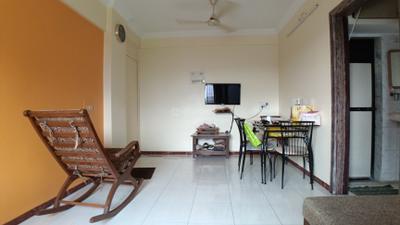 Living Room Image of 610 Sq.ft 1 BHK Apartment / Flat for sale in Shree Krupa Raj Laxmi Park, Kalwa Thane for Rs. 7000000