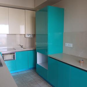 Kitchen Image of 1400 Sq.ft 2 BHK Apartment / Flat for rent in Unitech Fresco, Sector 50 Gurgaon for Rs. 50000