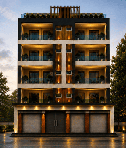 Image of 1343 Sq.ft 3 BHK Apartment / Flat for sale in Mirpur, Kanpur for Rs. 8058000