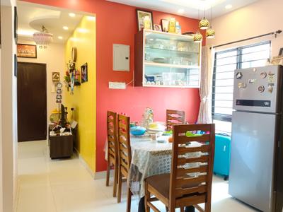 Dining Area Image of 940 Sq.ft 2 BHK Apartment / Flat for sale in DTC Southern Heights, Pailan Kolkata for Rs. 6000000
