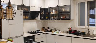 Kitchen Image of 2250 Sq.ft 3 BHK Apartment / Flat for rent in Cybercity Marina Skies, Borabanda Hyderabad for Rs. 75012