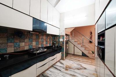Kitchen Image of 2070 Sq.ft 4 BHK Independent House for sale in Sargasan Gandhinagar for Rs. 26900000