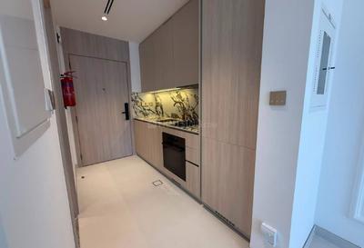 Kitchen Image of 410 Sq.ft Studio Apartment / Flat for sale in Al Barsha Dubai for Rs. 19500000