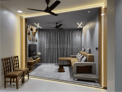 Image of 900 Sq.ft 1 BHK Apartment / Flat for rent in Dombivli West, Thane for Rs. 25000